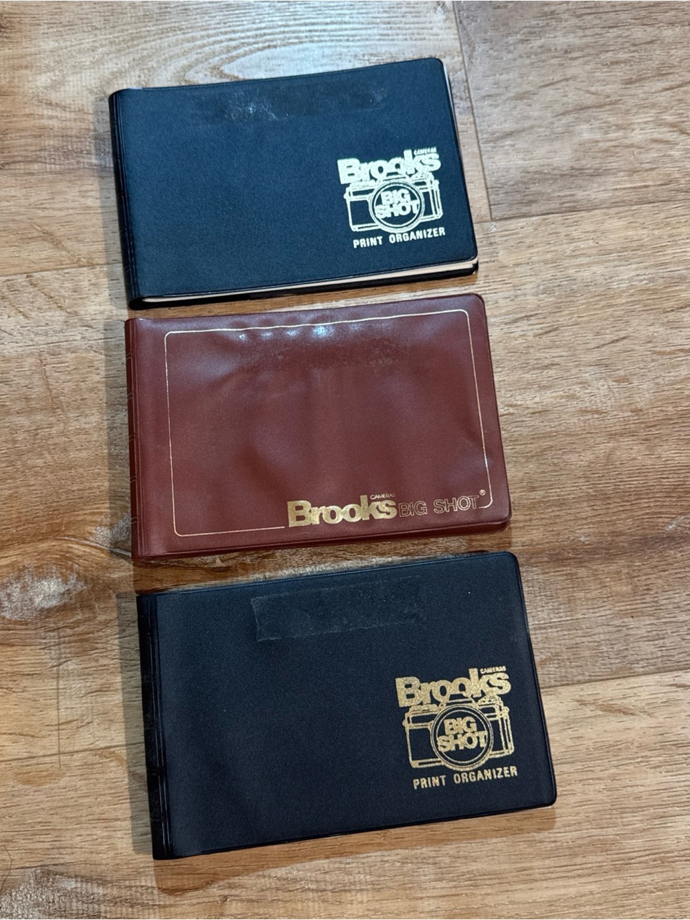 Collector Brooke Big Shot Miniature Photo Album Set Of 3 Bundle Lot